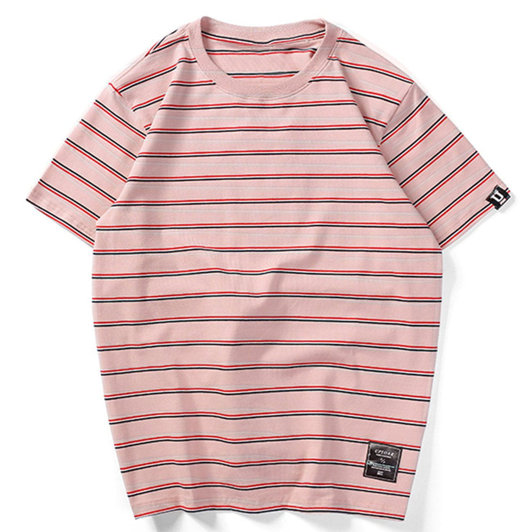 Levefly - "Color Stripes" Tee - Streetwear Fashion - levefly.com