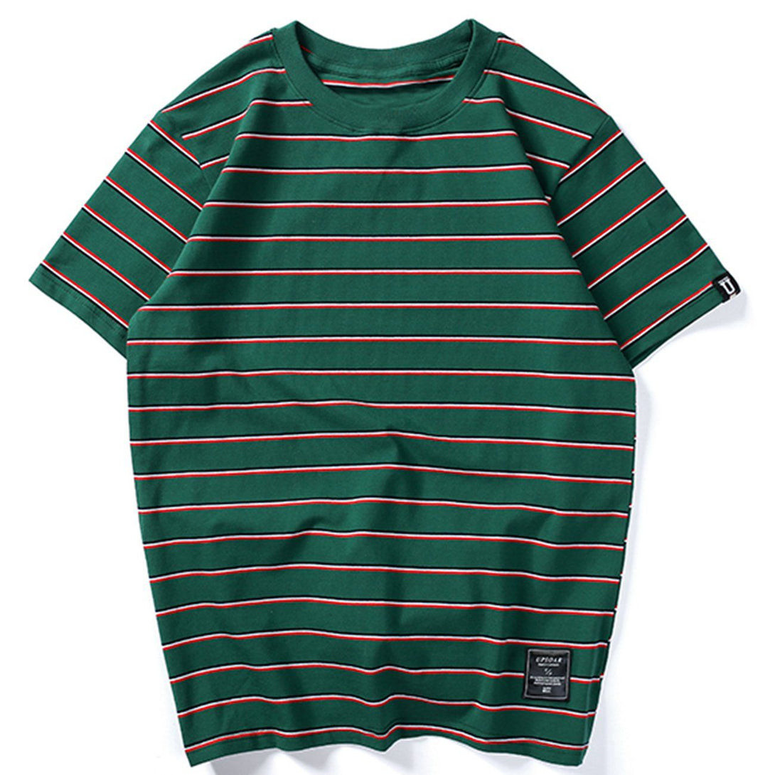 Levefly - "Color Stripes" Tee - Streetwear Fashion - levefly.com