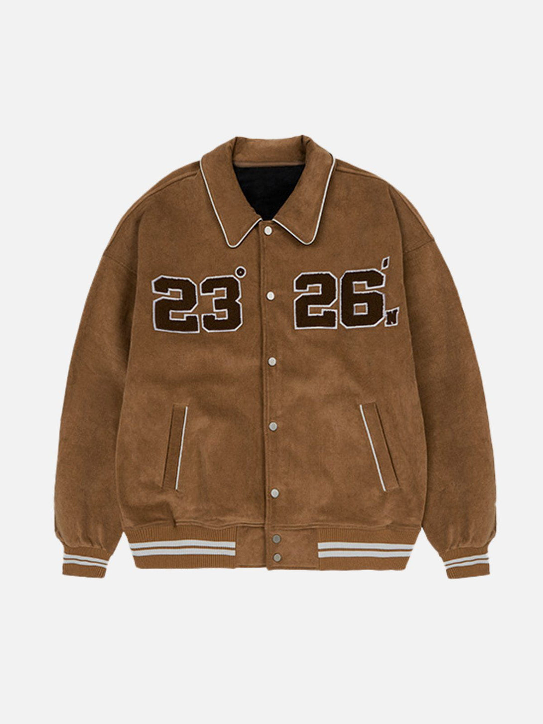 Levefly - Corduroy Polo Collar Jacket - Streetwear Fashion - levefly.com