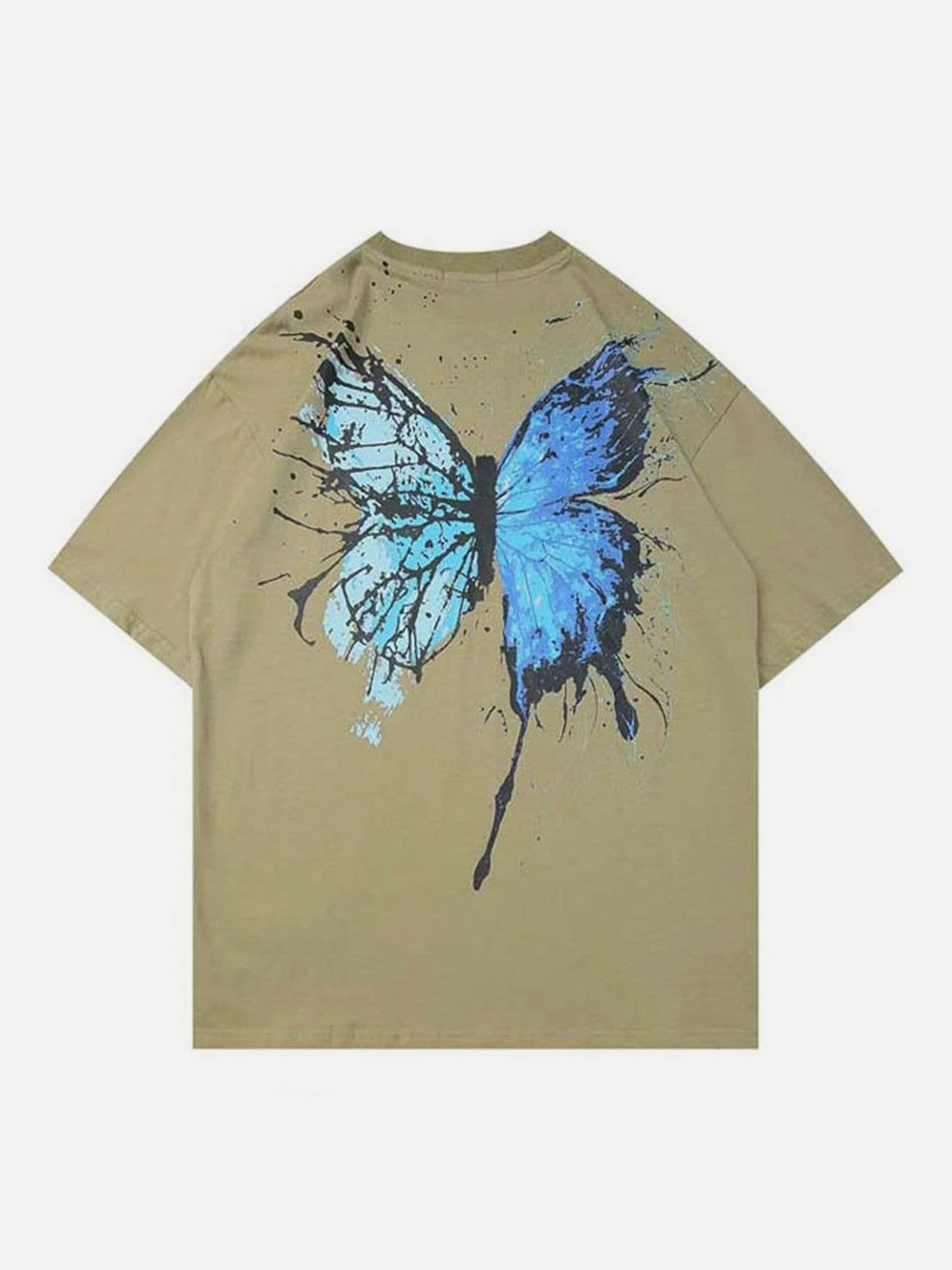 Levefly - "Crack Butterfly" Tee - Streetwear Fashion - levefly.com