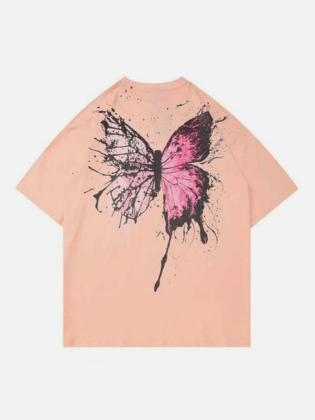 Levefly - "Crack Butterfly" Tee - Streetwear Fashion - levefly.com