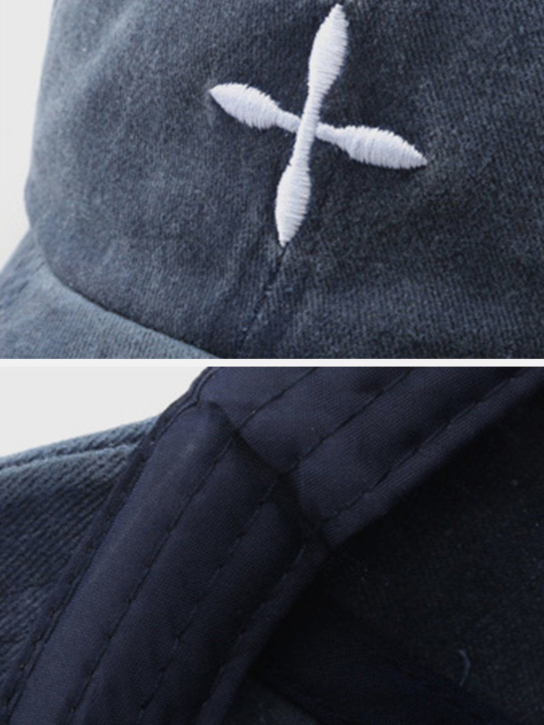 Levefly - Embroidery Crucifix Baseball Cap - Streetwear Fashion - levefly.com