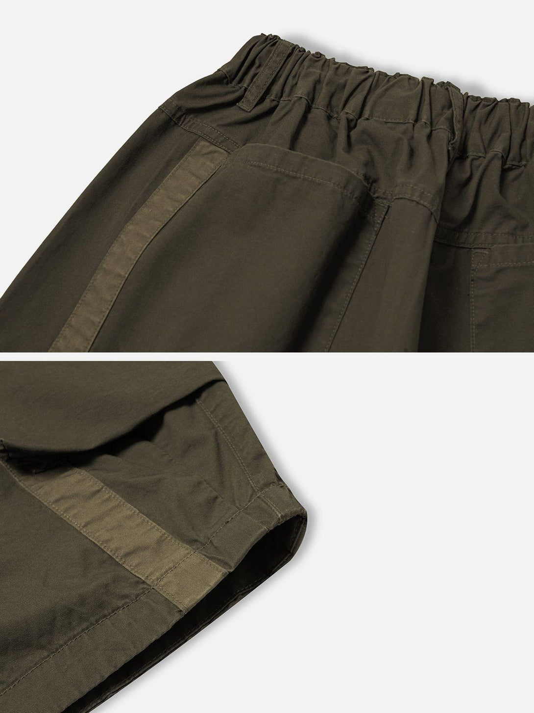 Levefly - Large Pocket Patchwork Shorts - Streetwear Fashion - levefly.com