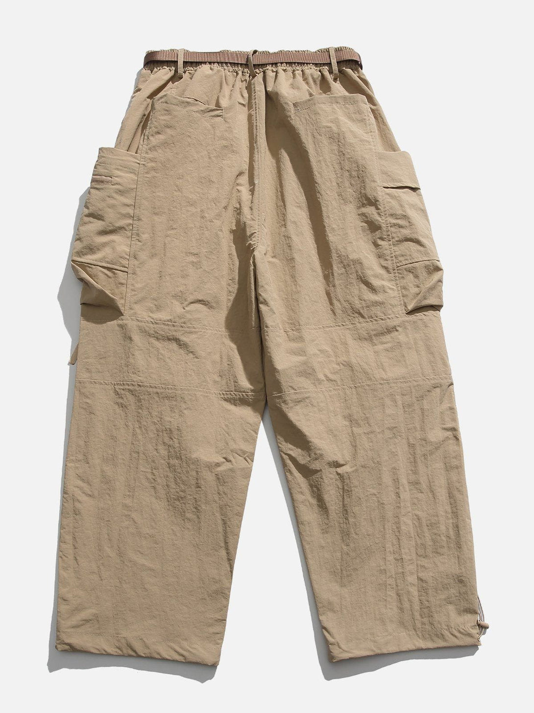 Levefly - Large Pockets Pleated Cargo Pants - Streetwear Fashion - levefly.com