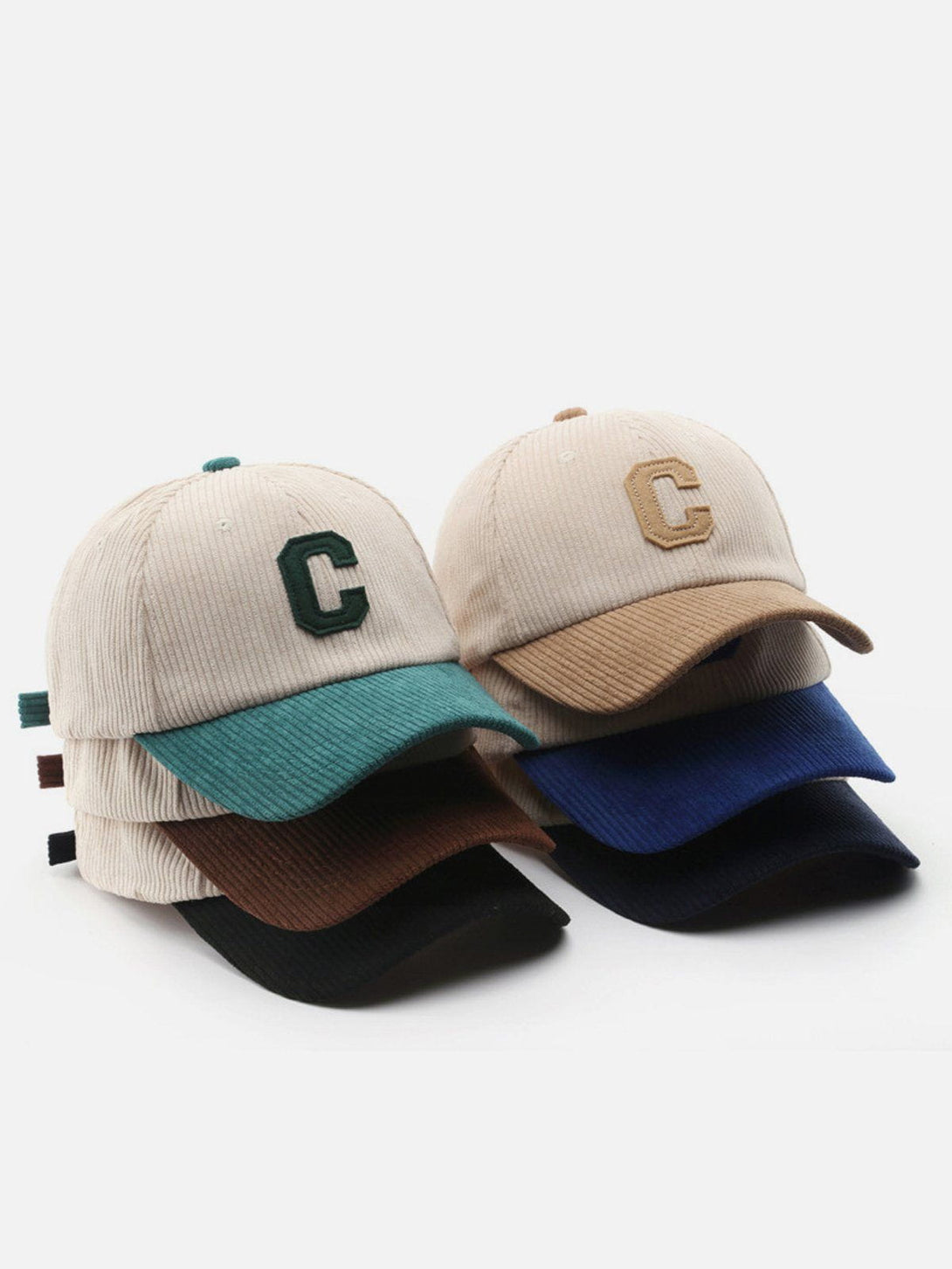 Levefly - Letter C Patchwork Hat - Streetwear Fashion - levefly.com