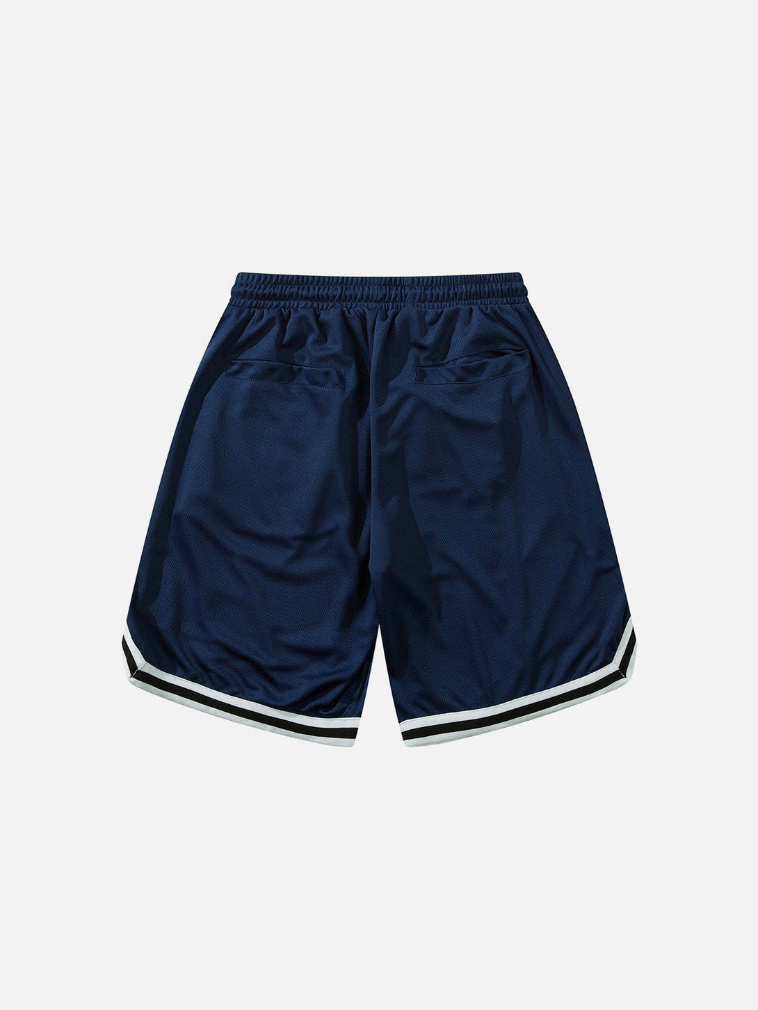 Levefly - Letter Embroidered Stripes Shorts - Streetwear Fashion - levefly.com