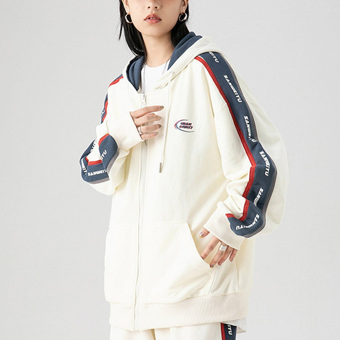 Levefly - Letter Print Hoodie - Streetwear Fashion - levefly.com