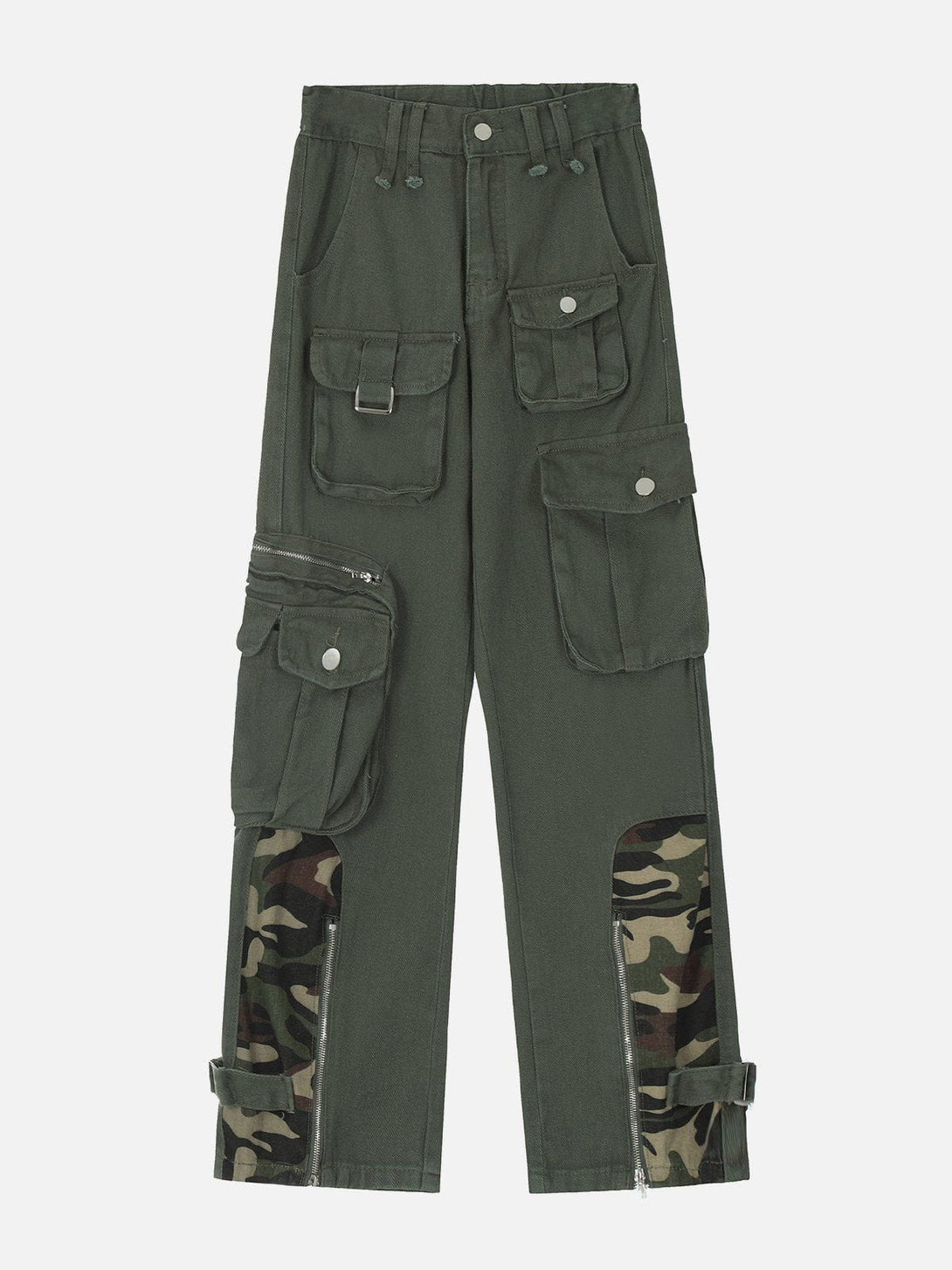 Levefly - Multi-pocket Cargo Pants - Streetwear Fashion - levefly.com