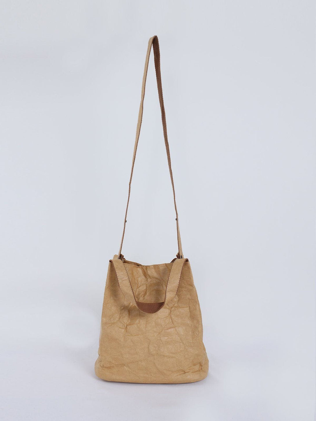 Levefly - Natural Wrinkle Waterproof Kraft Paper Bag - Streetwear Fashion - levefly.com