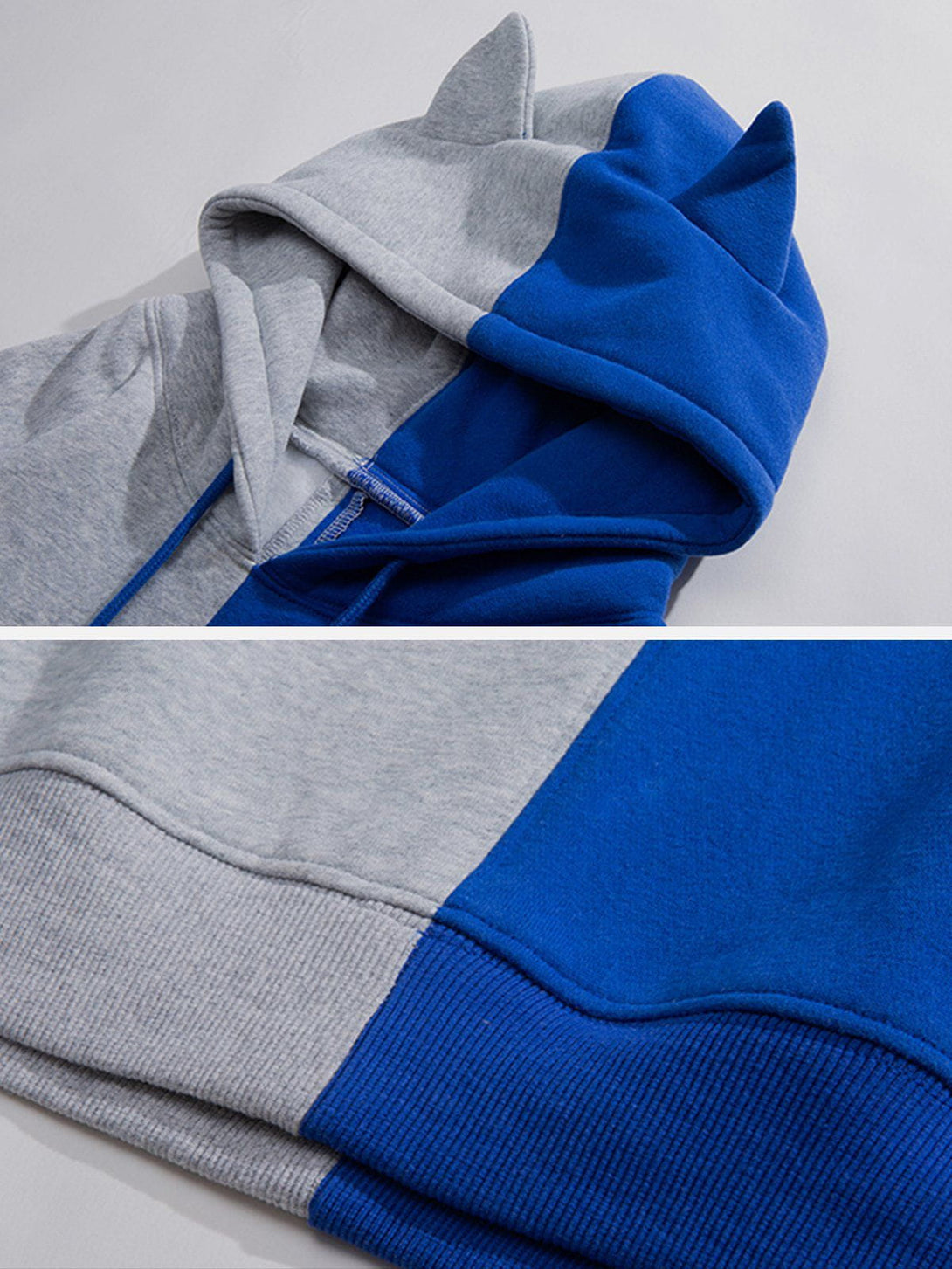 Levefly - Patchwork Clash Hoodie - Streetwear Fashion - levefly.com