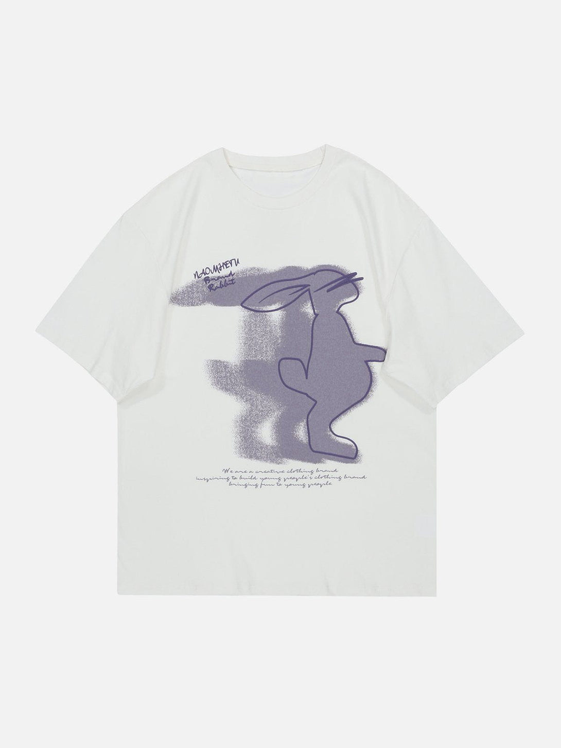 Levefly - Rabbit Graphic Tee - Streetwear Fashion - levefly.com