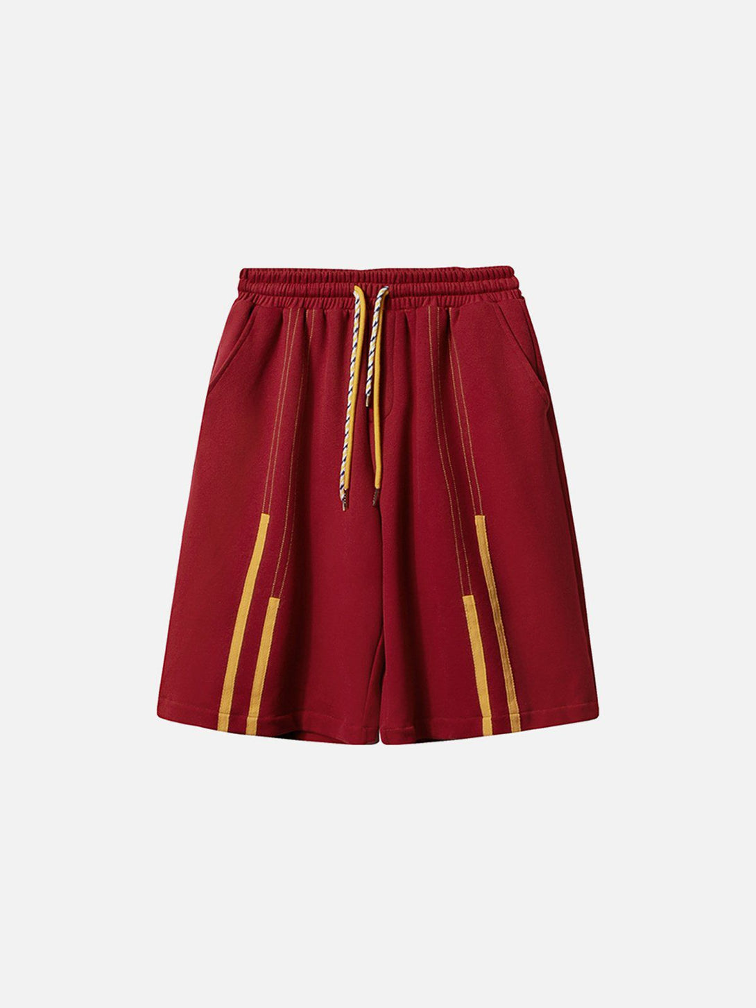 Levefly - Ribbon Stripe Print Shorts - Streetwear Fashion - levefly.com