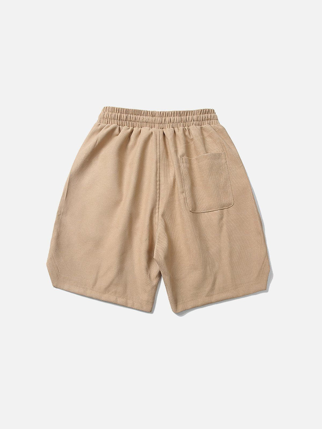 Levefly - Solid Embroidery Badge Drawstring Shorts - Streetwear Fashion - levefly.com