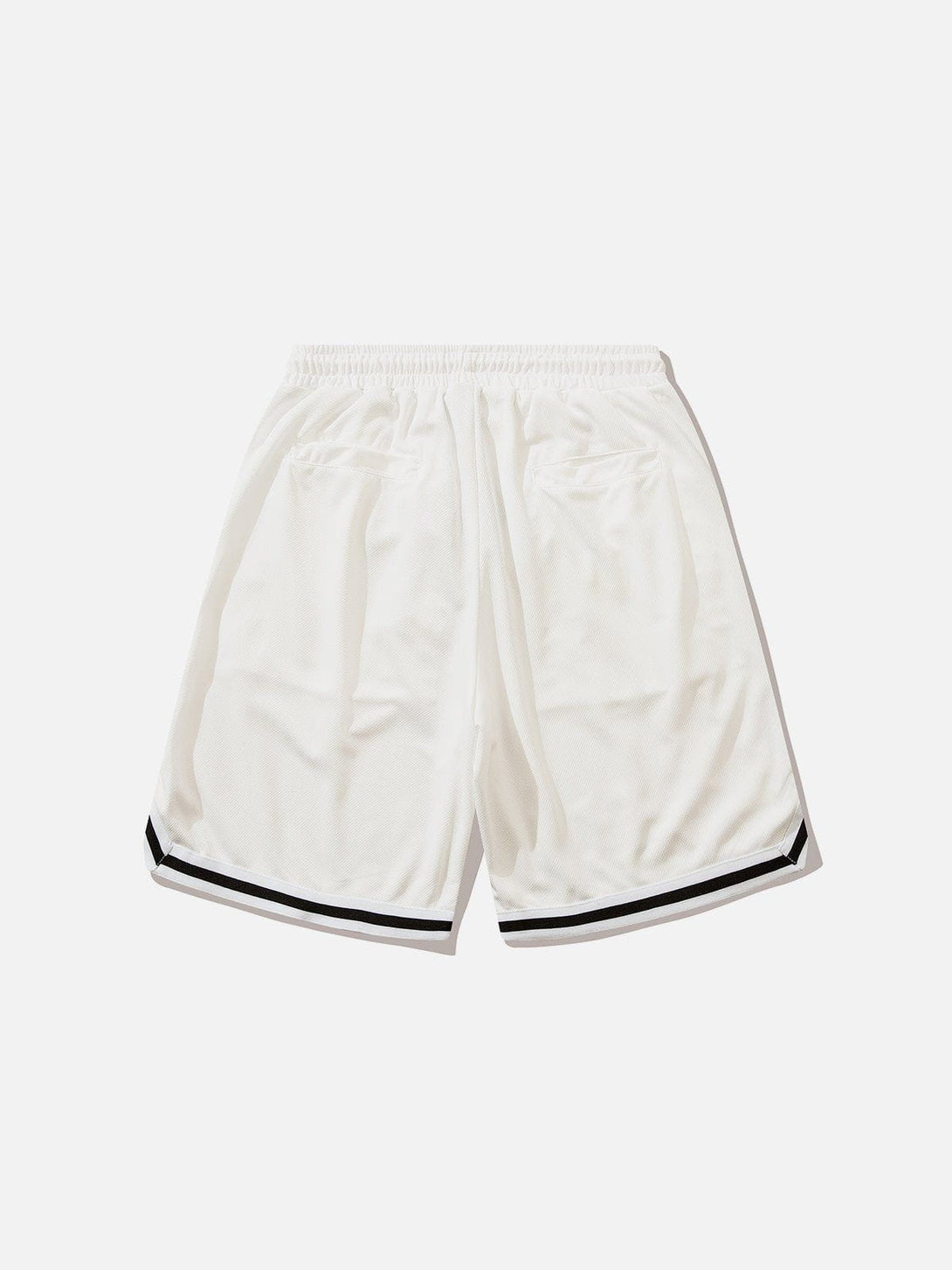 Levefly - Star Letter Embroidered Stripes Shorts - Streetwear Fashion - levefly.com