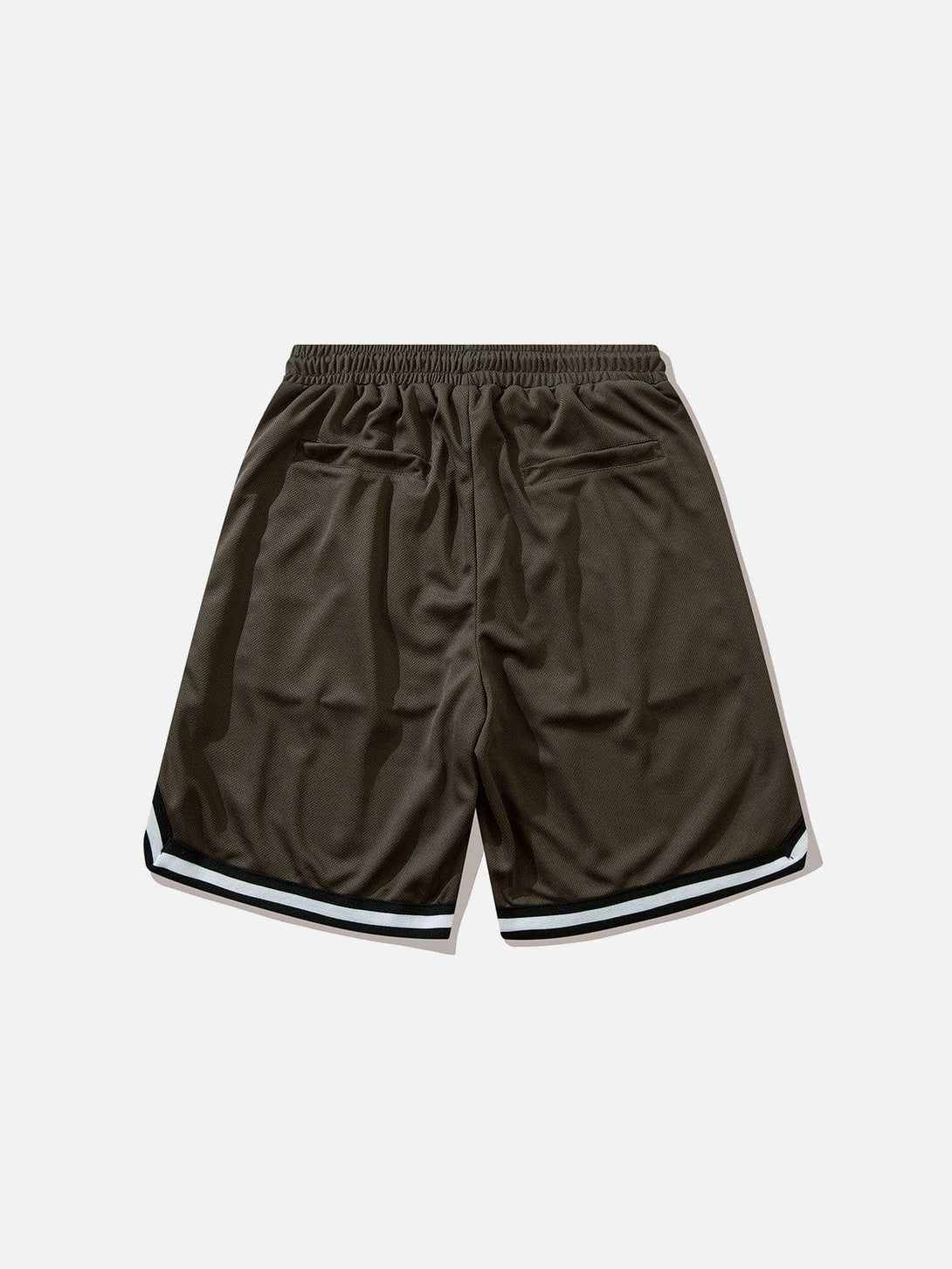 Levefly - Star Letter Embroidered Stripes Shorts - Streetwear Fashion - levefly.com