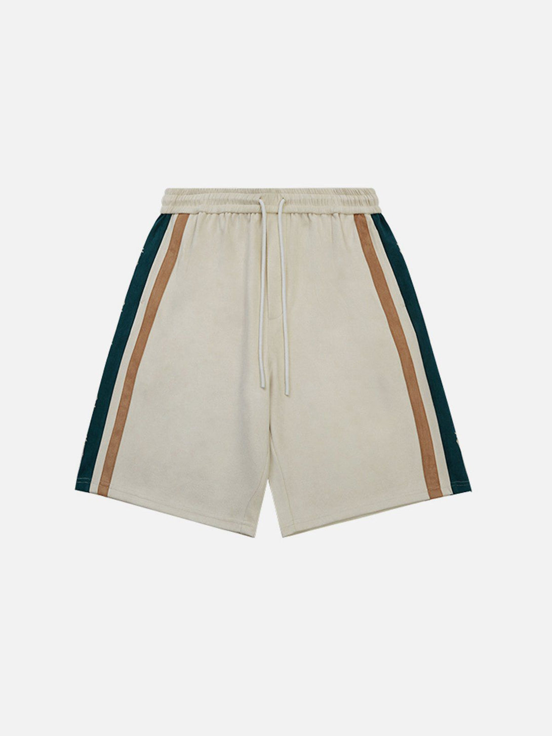 Levefly - Suede Side Stripes Shorts - Streetwear Fashion - levefly.com