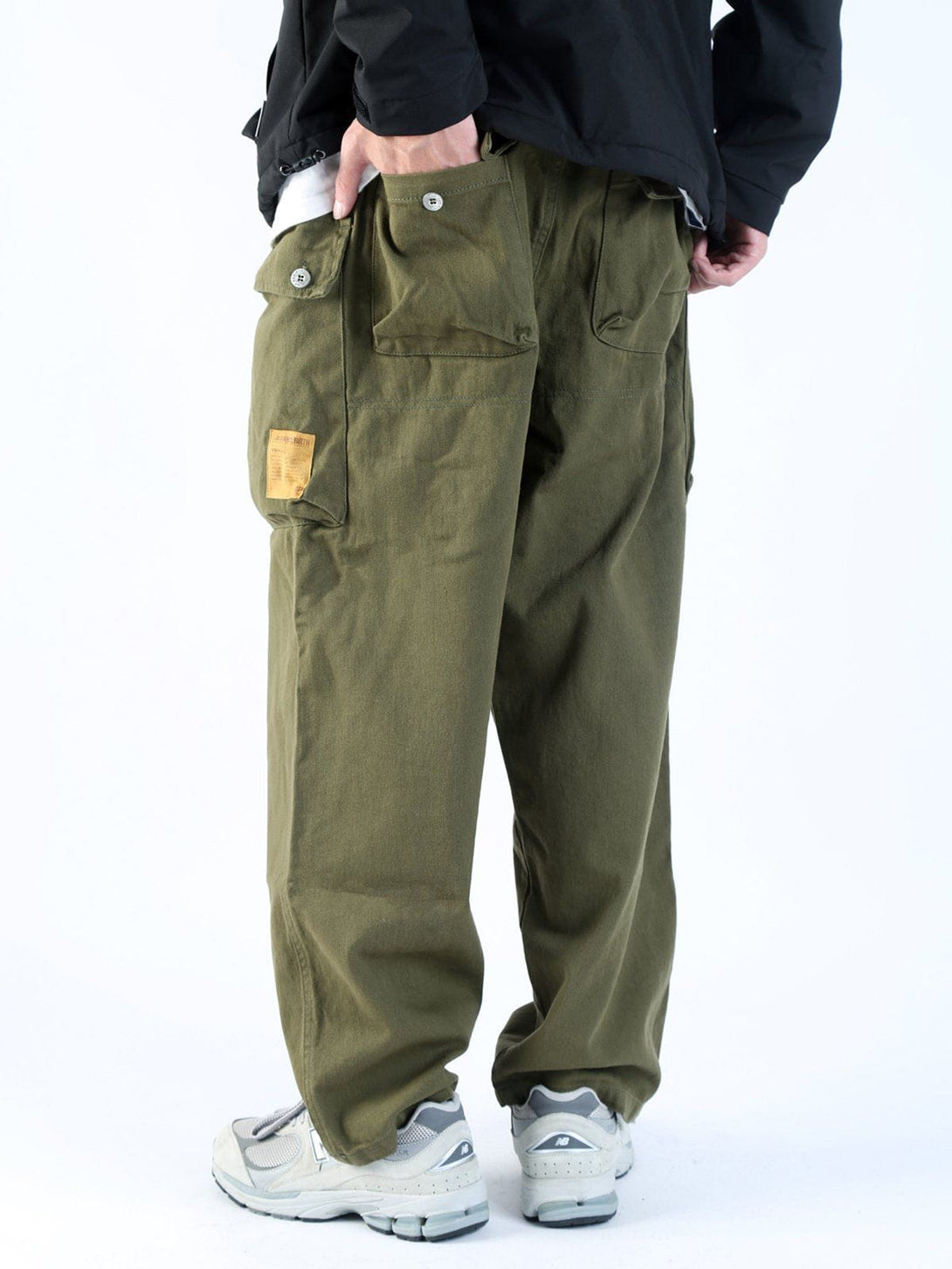 Levefly - Thickened Multi-pocket Cargo Pants - Streetwear Fashion - levefly.com