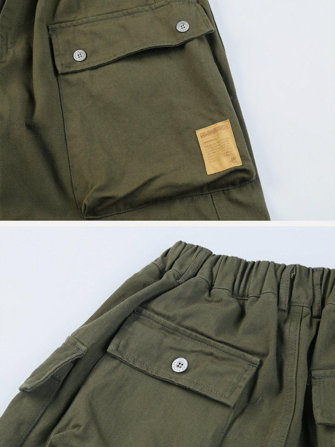 Levefly - Thickened Multi-pocket Cargo Pants - Streetwear Fashion - levefly.com