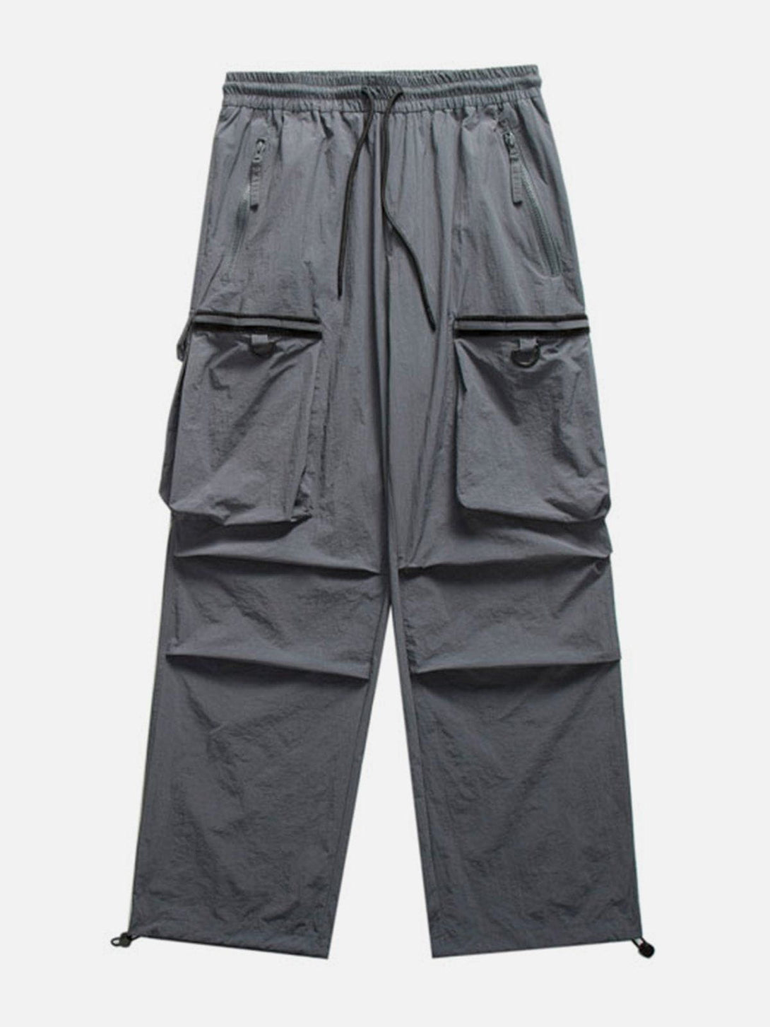 Levefly - Zip Multi-Pocket Cargo Pants - Streetwear Fashion - levefly.com