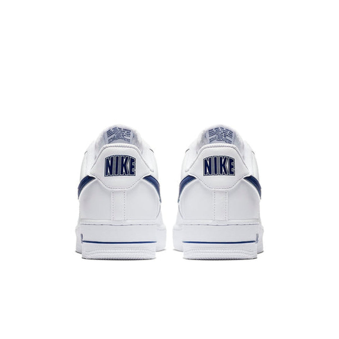 Nike Air Force 1 '07 3 'White Deep Royal'- Streetwear Fashion 950 - levefly.com