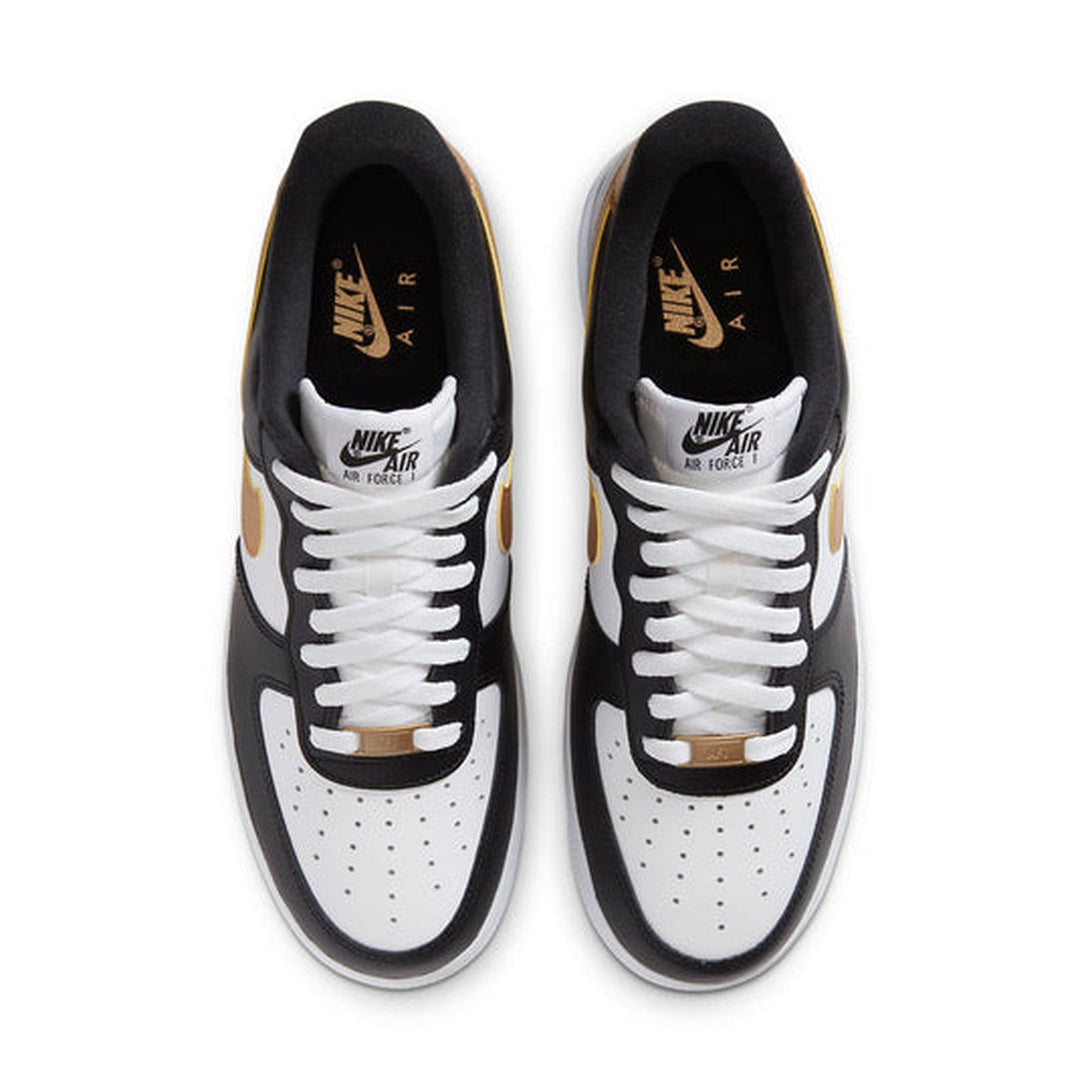 Nike Air Force 1 '07 'Black Gold'- Streetwear Fashion 950 - levefly.com