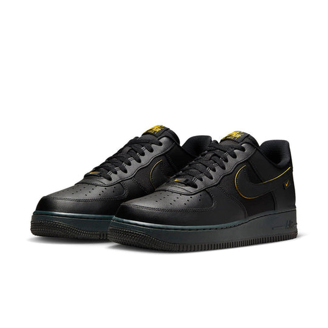 Nike Air Force 1 '07 'Black University Gold'- Streetwear Fashion 950 - levefly.com