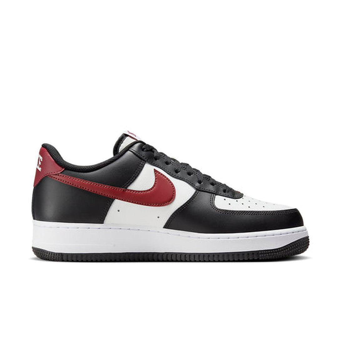 Nike Air Force 1 '07 'Black White Red'- Streetwear Fashion 950 - levefly.com