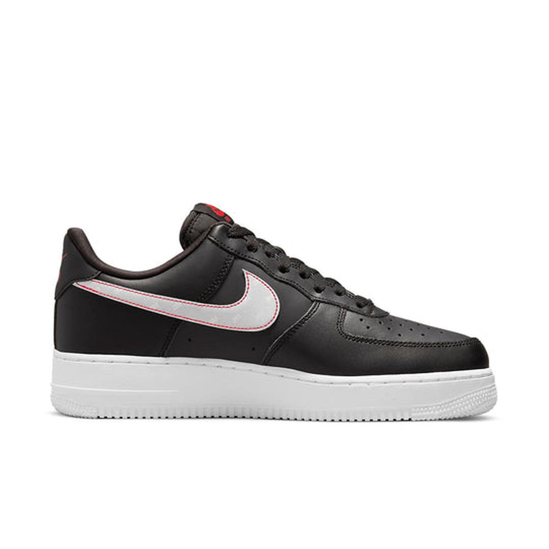 Nike Air Force 1 '07 Black/Red- Streetwear Fashion 950 - levefly.com