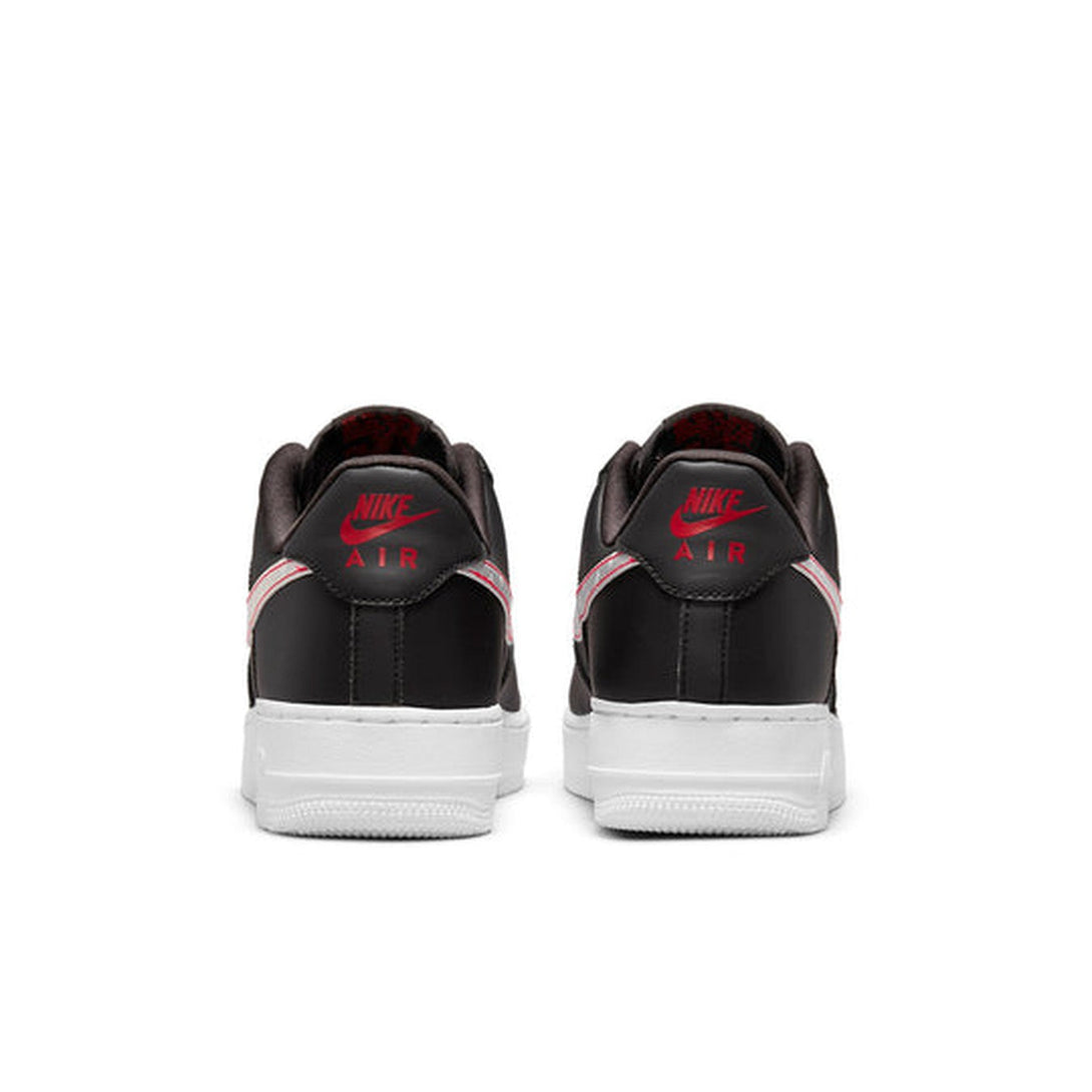 Nike Air Force 1 '07 Black/Red- Streetwear Fashion 950 - levefly.com