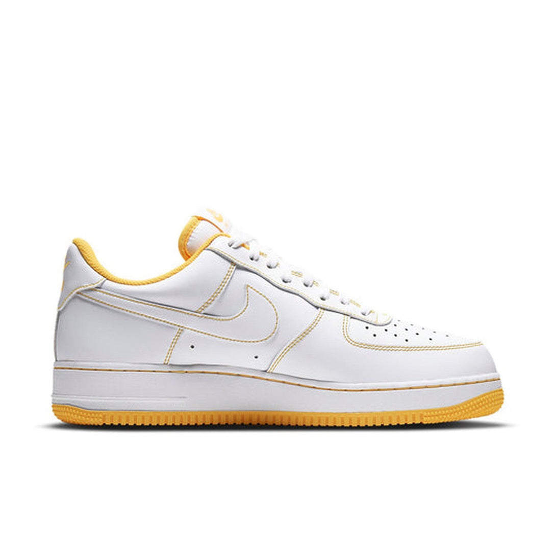 Nike Air Force 1 '07 'Contrast Stitch - White Laser Orange'- Streetwear Fashion 950 - levefly.com