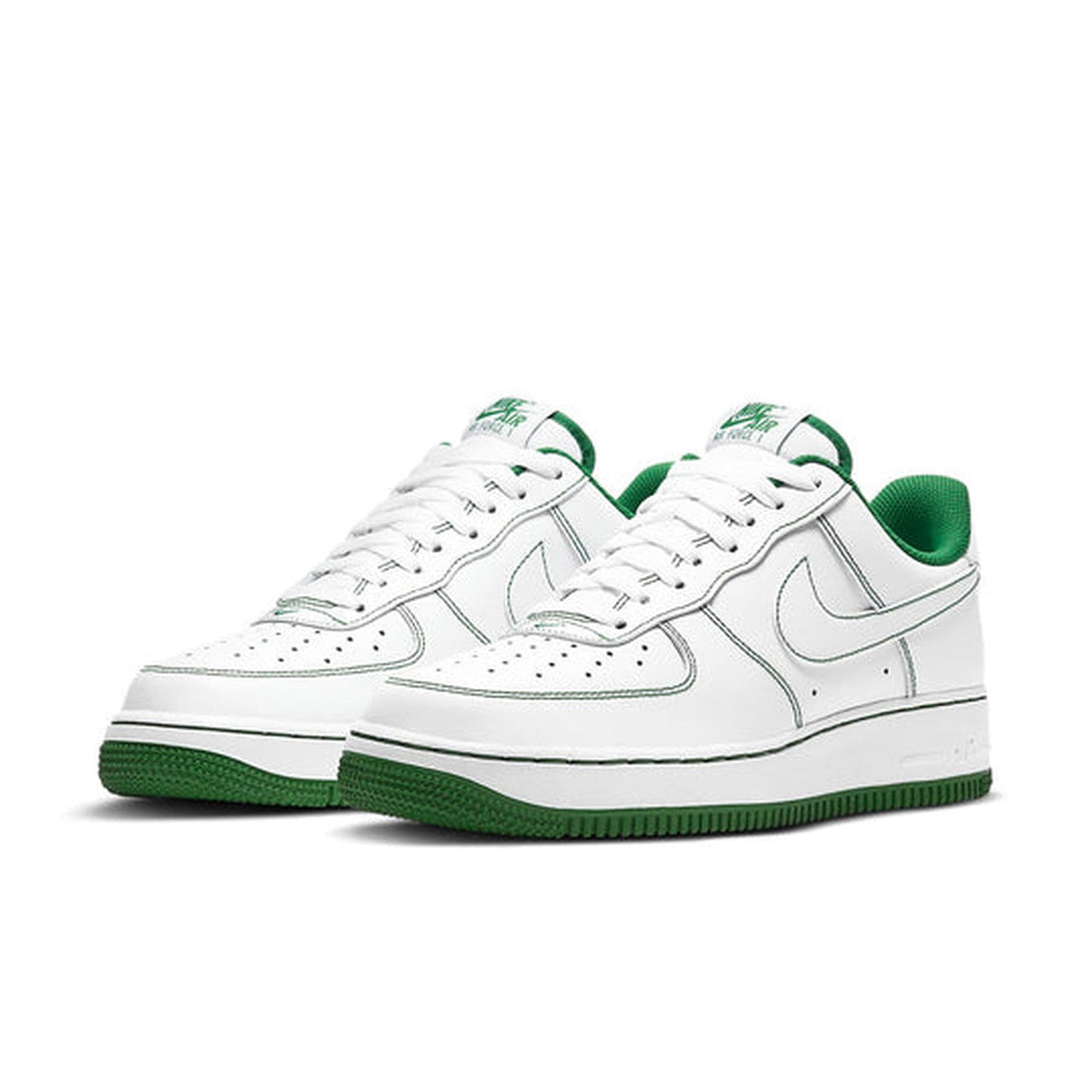 Nike Air Force 1 '07 'Contrast Stitch - White Pine Green'- Streetwear Fashion 950 - levefly.com