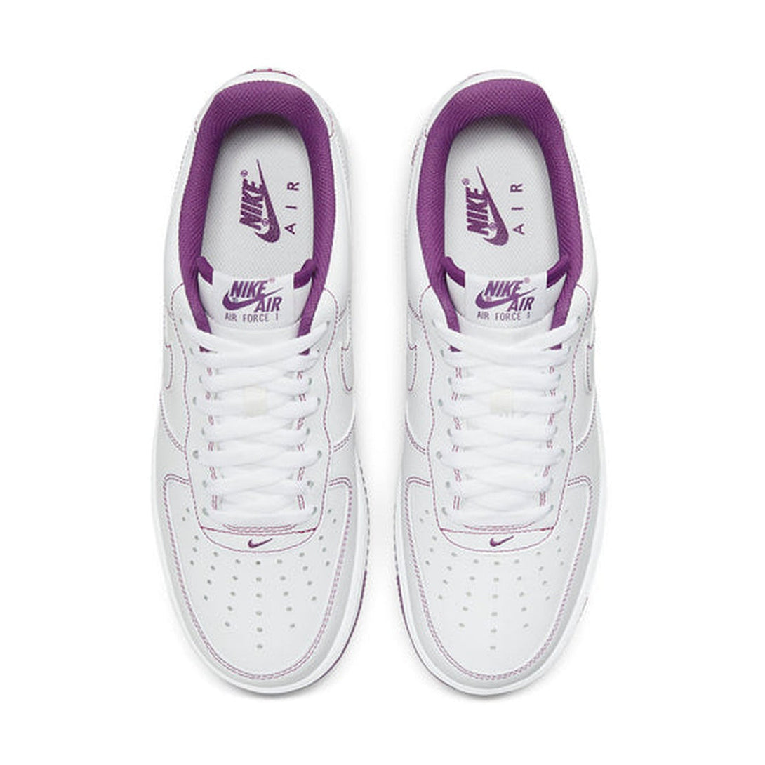 Nike Air Force 1 '07 'Contrast Stitch - White Viotech'- Streetwear Fashion 950 - levefly.com