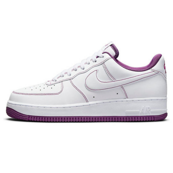 Nike Air Force 1 '07 'Contrast Stitch - White Viotech'- Streetwear Fashion 950 - levefly.com