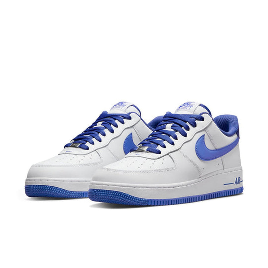 Nike Air Force 1 '07 'Cut Out Swoosh - Game Royal'- Streetwear Fashion 950 - levefly.com