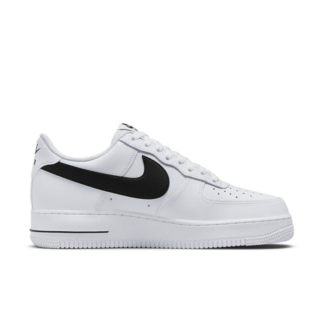 Nike Air Force 1 '07 'Cut Out Swoosh - White Black'- Streetwear Fashion 950 - levefly.com