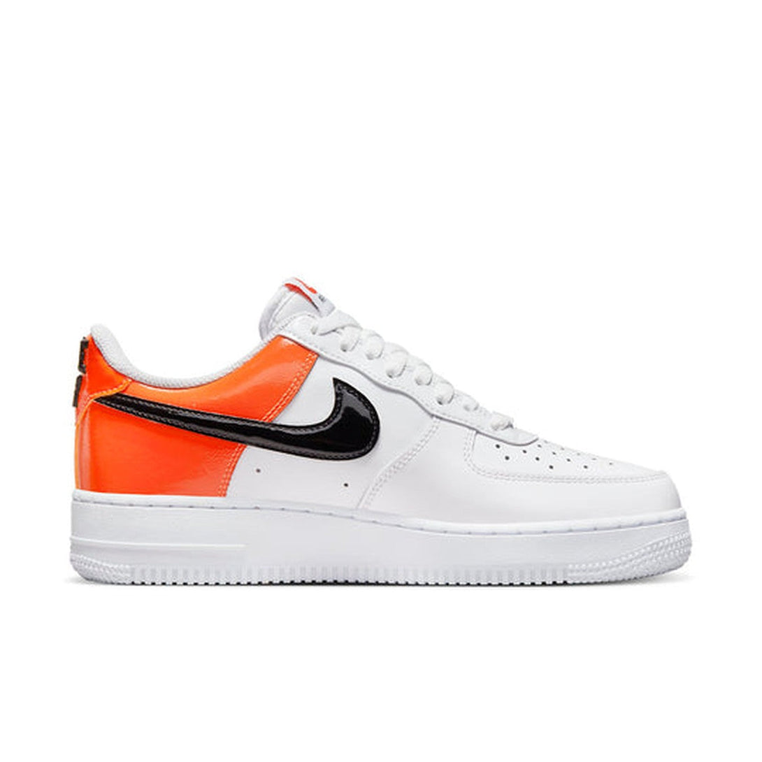 Nike Air Force 1 '07 ESS 'White Black Orange'- Streetwear Fashion 950 - levefly.com