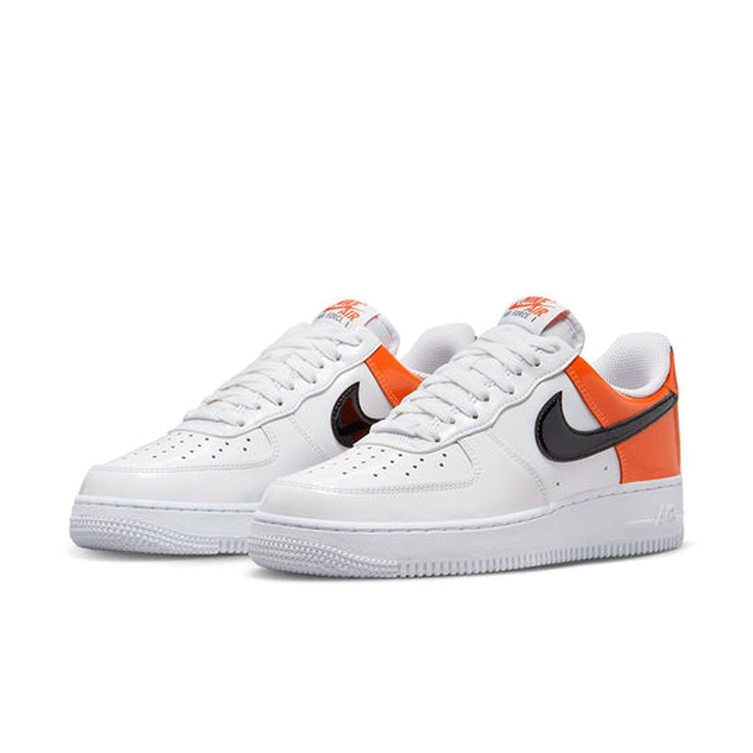 Nike Air Force 1 '07 ESS 'White Black Orange'- Streetwear Fashion 950 - levefly.com