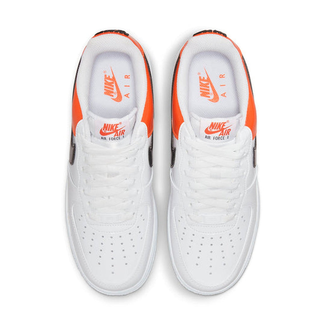 Nike Air Force 1 '07 ESS 'White Black Orange'- Streetwear Fashion 950 - levefly.com