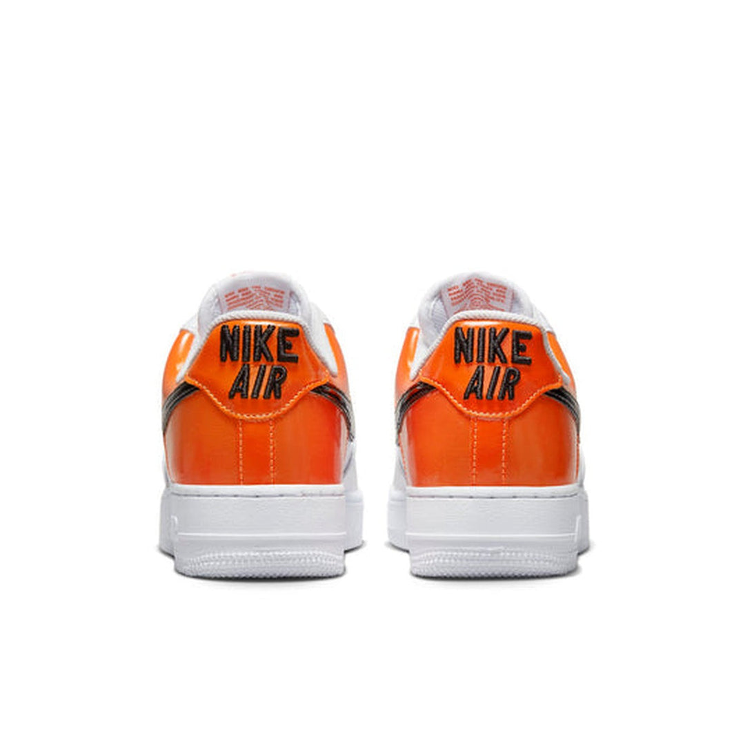 Nike Air Force 1 '07 ESS 'White Black Orange'- Streetwear Fashion 950 - levefly.com