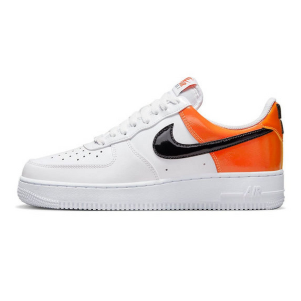 Nike Air Force 1 '07 ESS 'White Black Orange'- Streetwear Fashion 950 - levefly.com