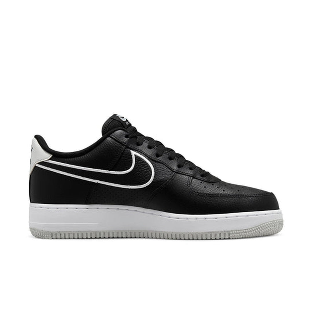 Nike Air Force 1 '07 'Embroidered Swoosh - Black'- Streetwear Fashion 950 - levefly.com