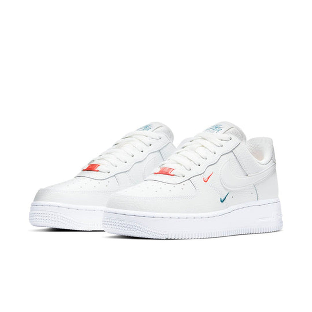 Nike Air Force 1 '07 Essential 'Summit White Solar Red'- Streetwear Fashion 950 - levefly.com