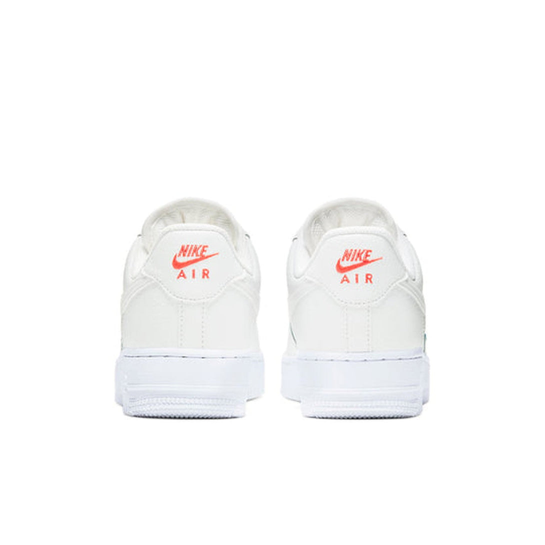 Nike Air Force 1 '07 Essential 'Summit White Solar Red'- Streetwear Fashion 950 - levefly.com