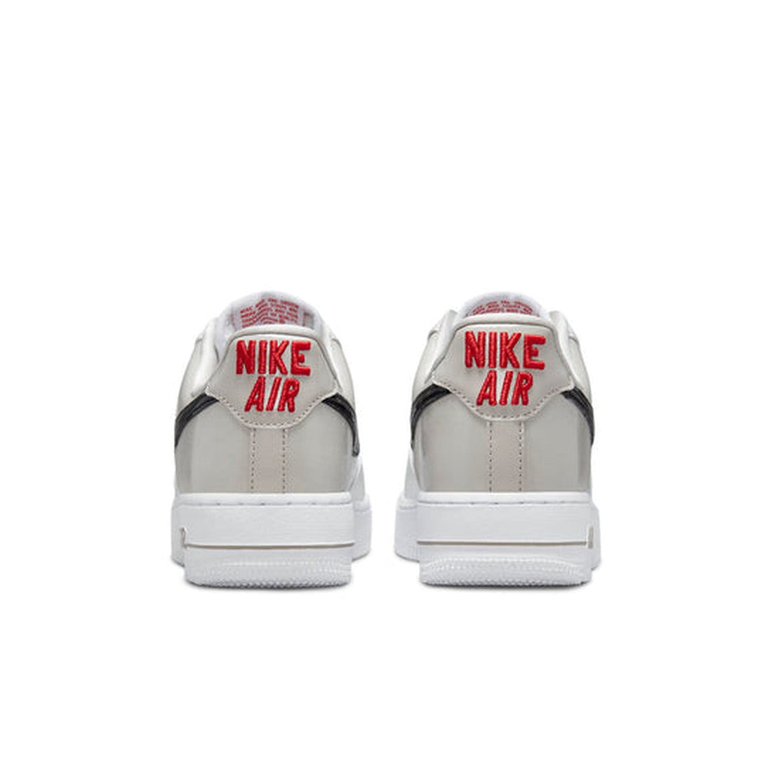 Nike Air Force 1 '07 Essential 'White Iron Ore Patent'- Streetwear Fashion 950 - levefly.com