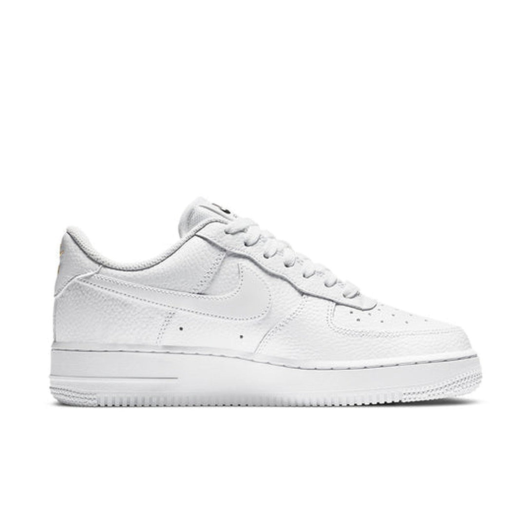 Nike Air Force 1 '07 Essential 'White Metallic Gold'- Streetwear Fashion 950 - levefly.com