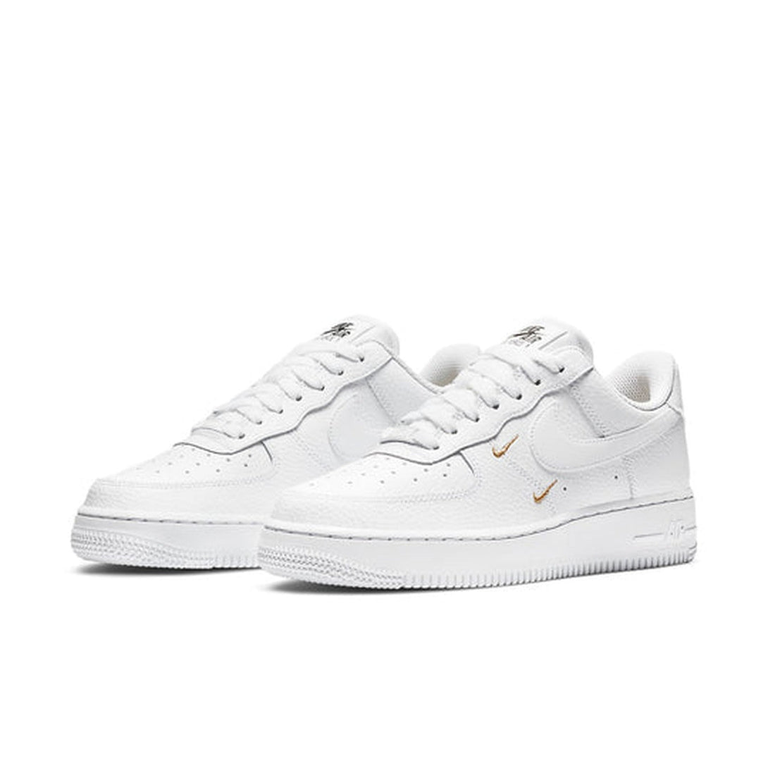 Nike Air Force 1 '07 Essential 'White Metallic Gold'- Streetwear Fashion 950 - levefly.com