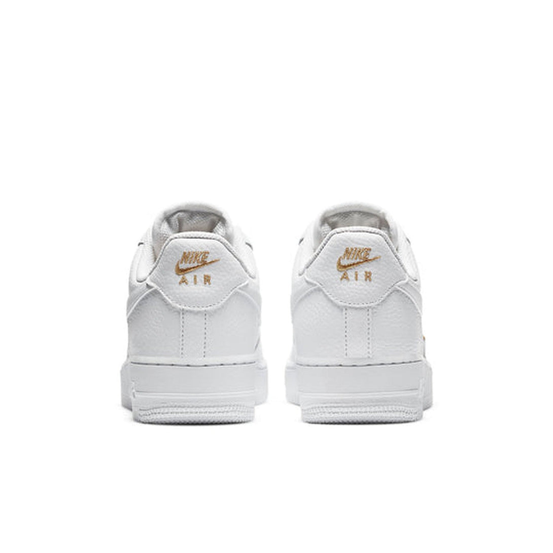 Nike Air Force 1 '07 Essential 'White Metallic Gold'- Streetwear Fashion 950 - levefly.com