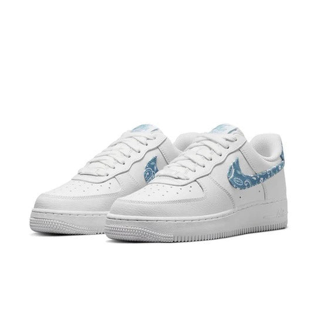 Nike Air Force 1 '07 Essentials 'Blue Paisley'- Streetwear Fashion 950 - levefly.com