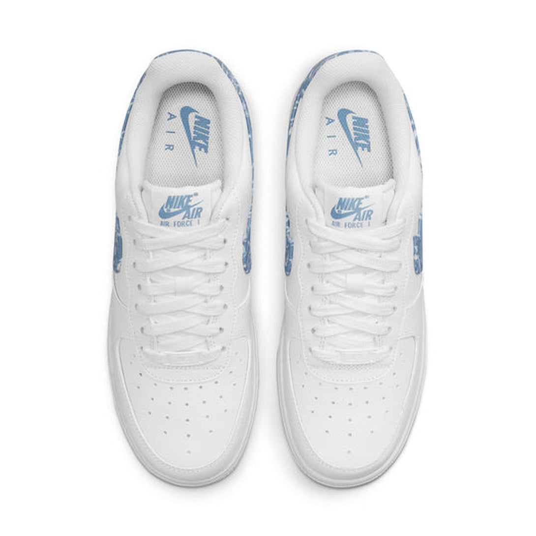 Nike Air Force 1 '07 Essentials 'Blue Paisley'- Streetwear Fashion 950 - levefly.com