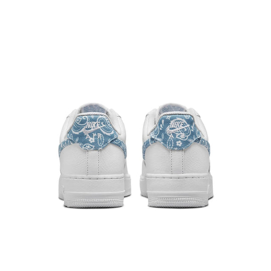 Nike Air Force 1 '07 Essentials 'Blue Paisley'- Streetwear Fashion 950 - levefly.com